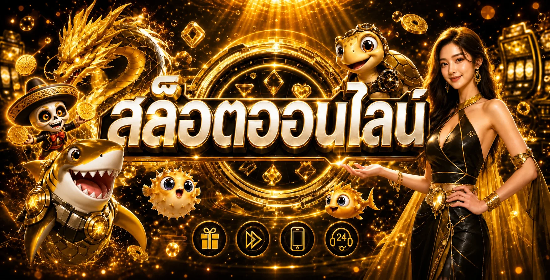 ค่ายเกมสล็อตยอดนิยมบน RuayThai88 พร้อมโหมดทดลองเล่น